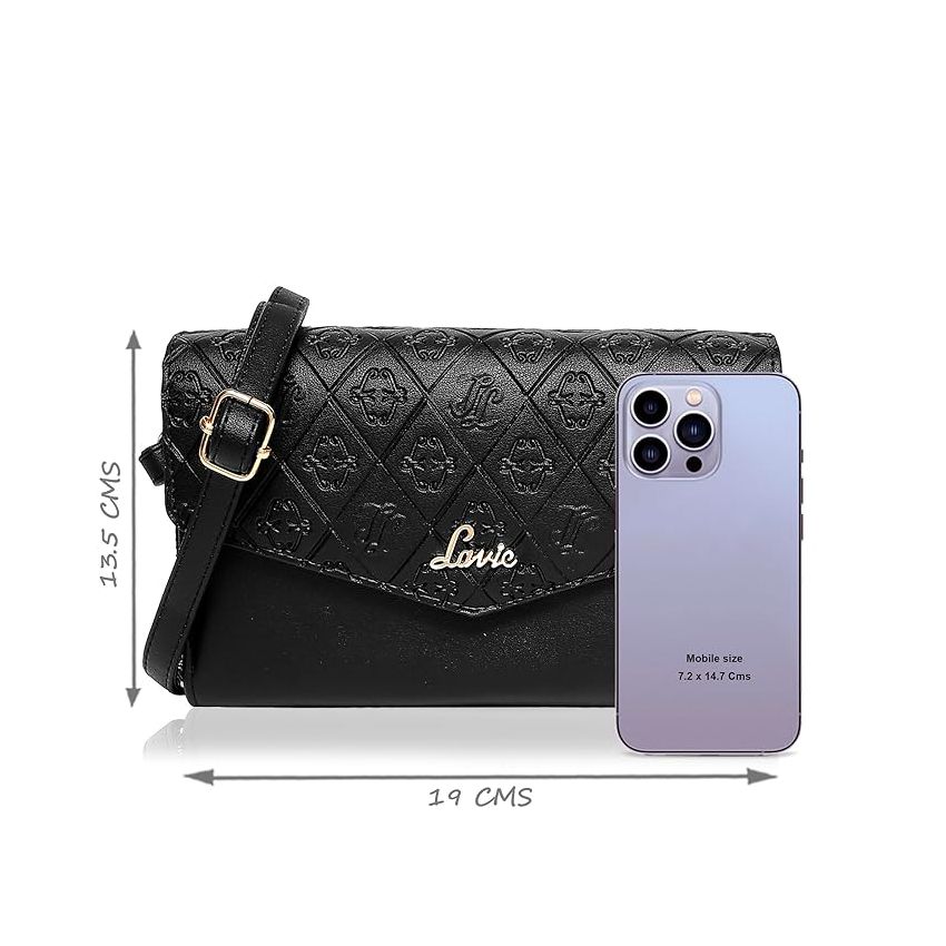 Lavie Women's Deboss Sally Dual Zip Wallet | Ladies Purse Wallet