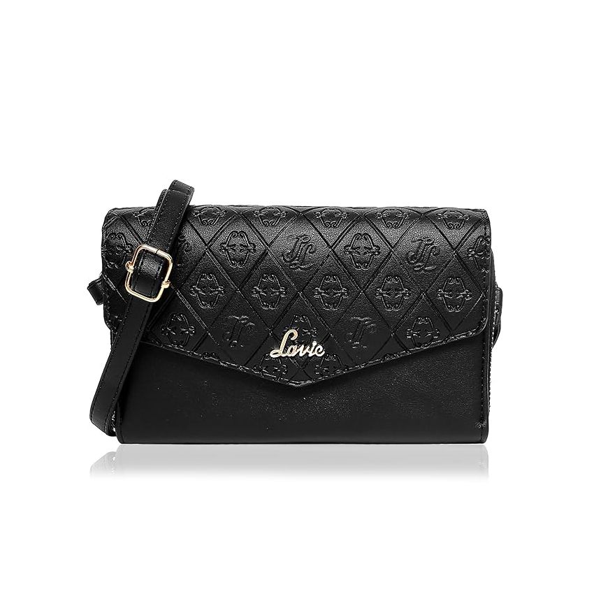 Lavie Women's Deboss Sally Dual Zip Wallet | Ladies Purse Wallet