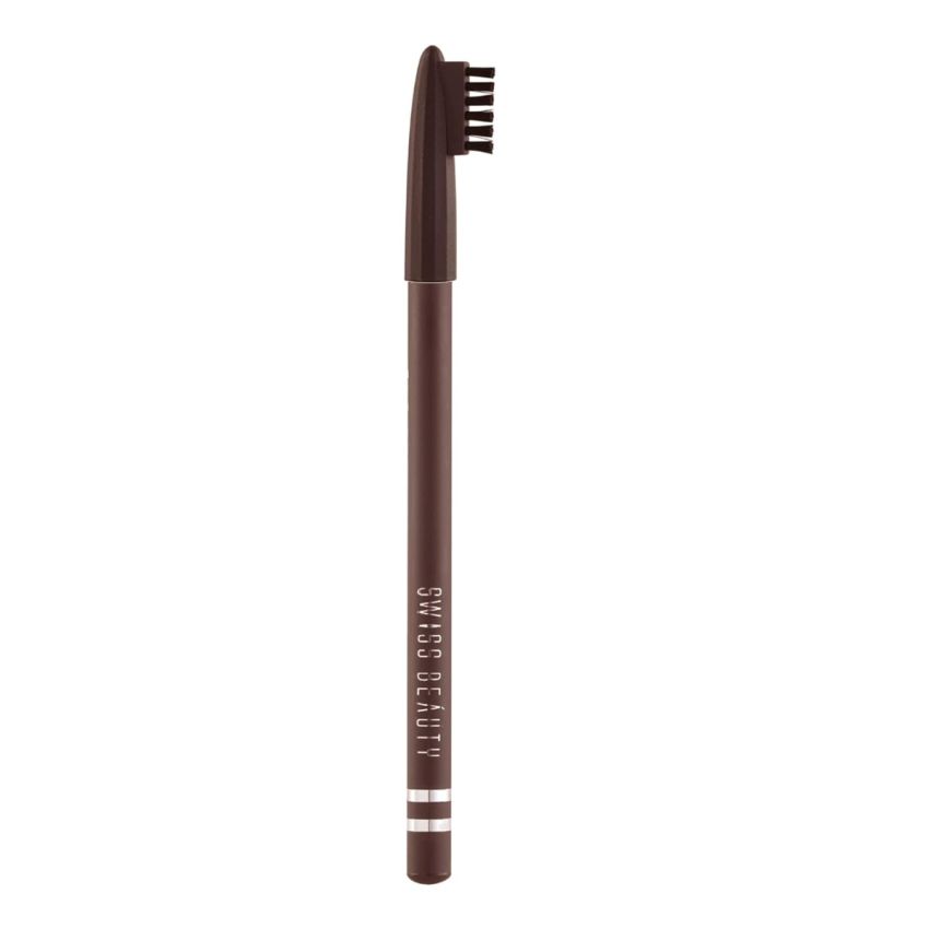 Swiss Beauty Eyebrow Pencil, Dark Brown, 1.5 g