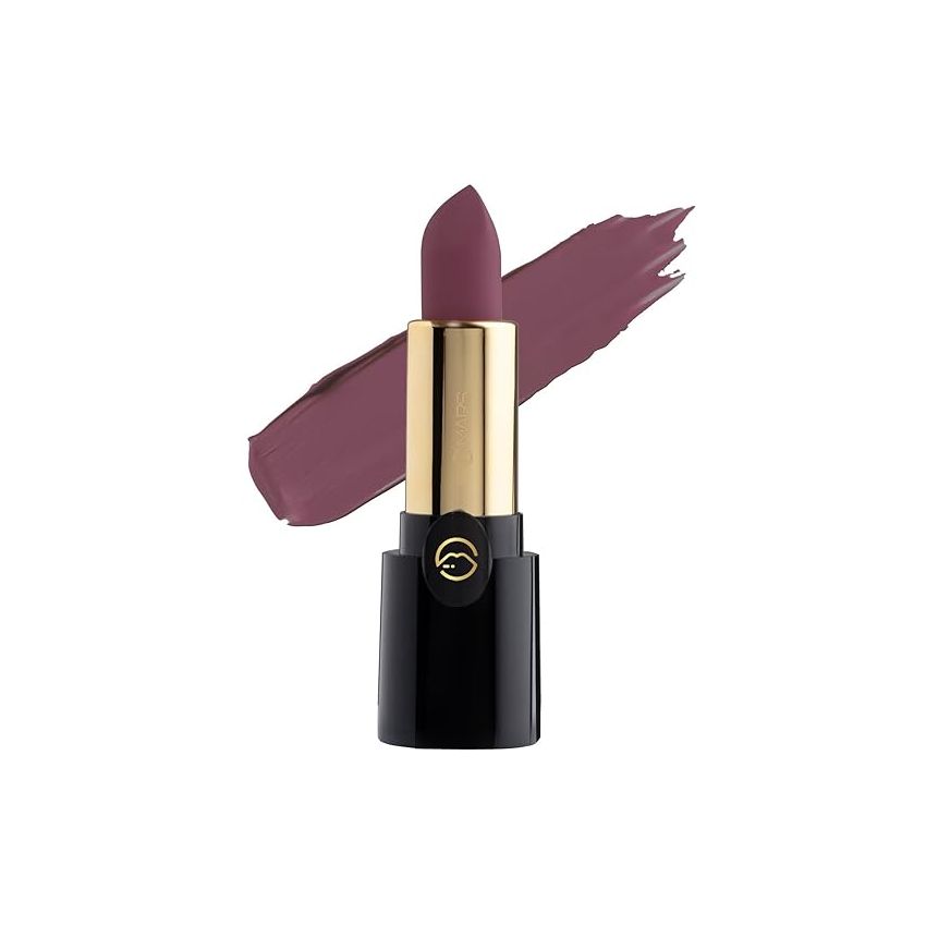 MARS Plush Velvet Creamy Matte Lipstick for women | Smooth Glide | One Swipe Pigmention | Non-Drying and Creamy Formula | Rich and Vibrant Color | 3.2 gm | (21-Desert Rose)
