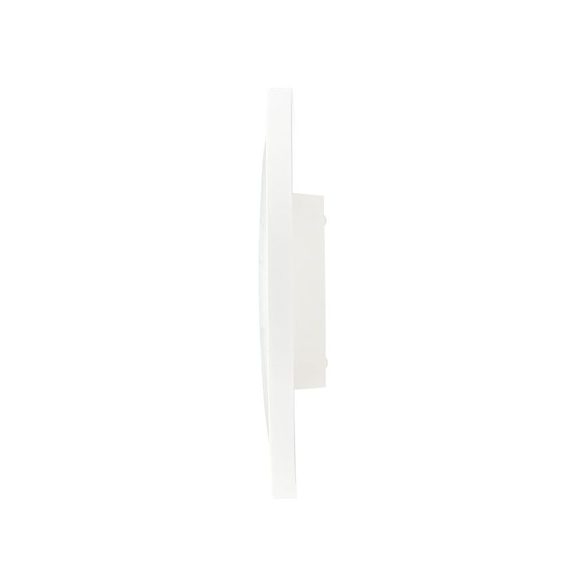 Titan Contemporary Wall Clock with Domed Glass and Silent Sweep - Analog, 27 Cm, 3.81 Cm, White