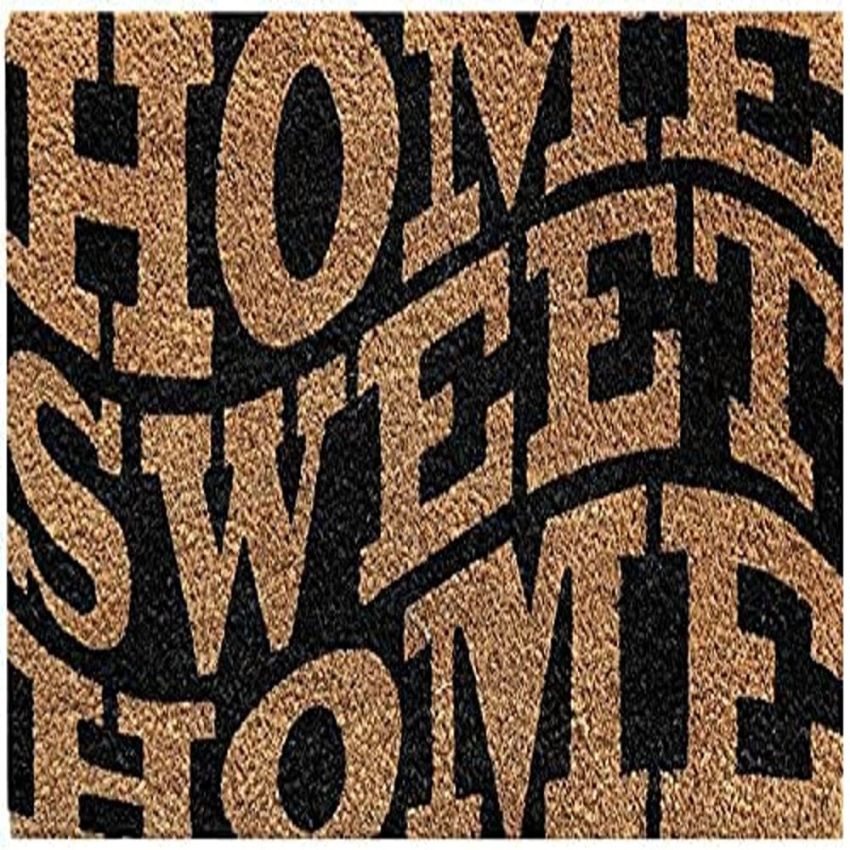 Onlymat Modern Door Mat (Black, Coir, 45 X 75 cm)