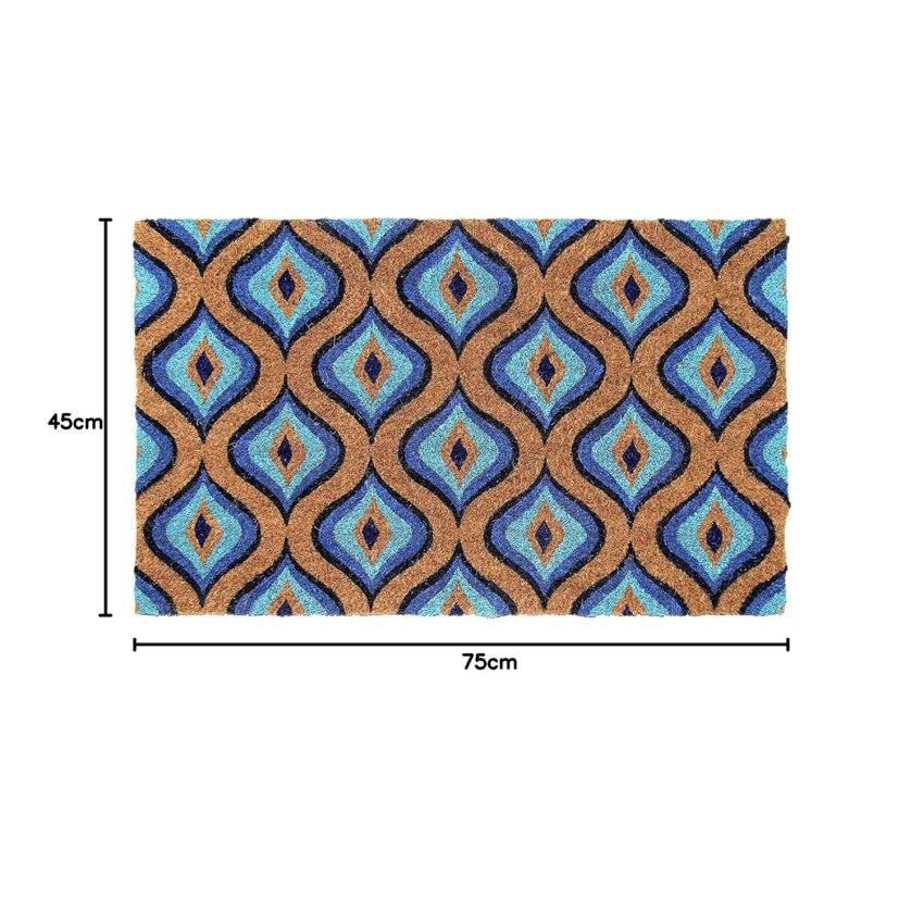 Onlymat Welcome Design Natural Coir Door Mat