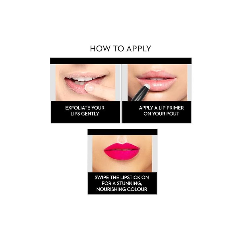 SUGAR Cosmetics Mettle Satin Lipstick | Highly Pigmented & Silky Matte Finish | Creamy Texture | Mango Butter Infused | 2.2 gm - 07 Gabriella (Soft Dusty Nude/Nude Pink)