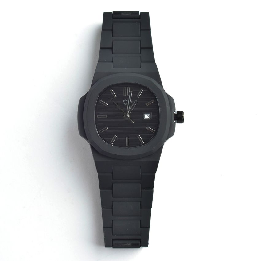 EIGHT KUWAIT Polycarbon Jet Black watch
