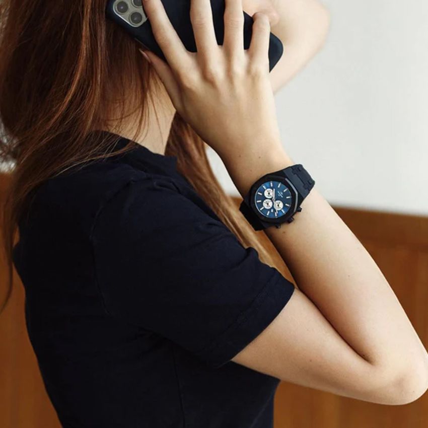 EIGHT KUWAIT Ocean Chronograph Blue watch