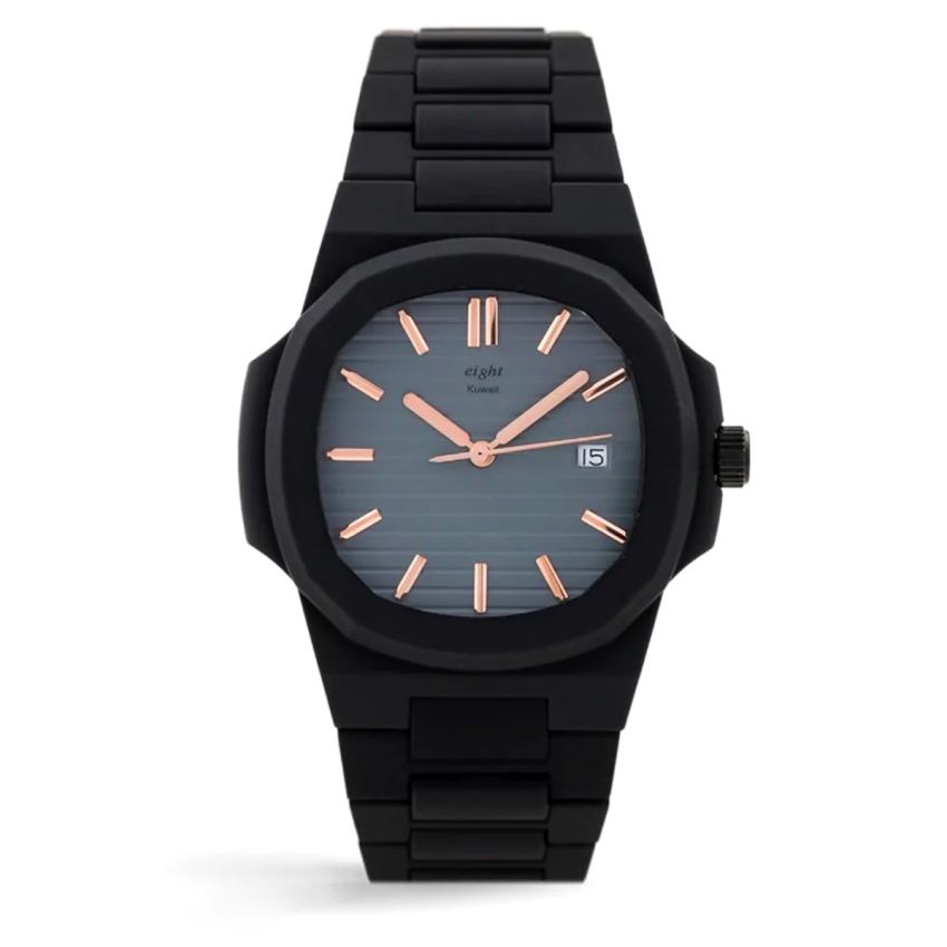 EIGHT KUWAIT Polycarbon Rose Gold watch