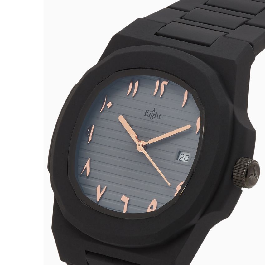 EIGHT KUWAIT Polycarbon Rose Gold watch