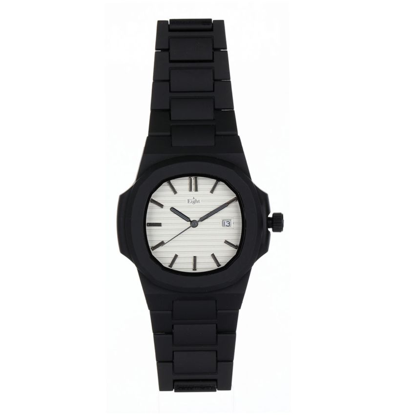 EIGHT KUWAIT Polycarbon Pearl White watch