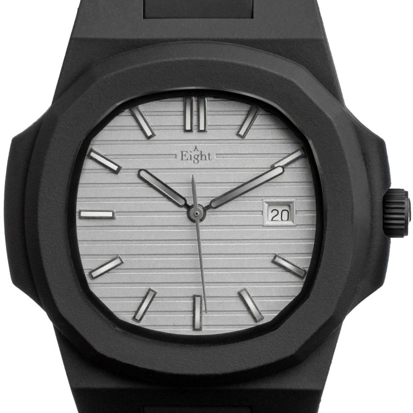 EIGHT KUWAIT Polycarbon Pearl White watch