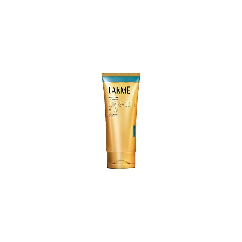 LAKMÉ Lumi-Smooth Aha+ Facewash With 2% Salicylic Acid-Lactic Acid 100G | Face Wash For Brighter Skin | Gel Based Face Cleanser With Aha Bha & Pha