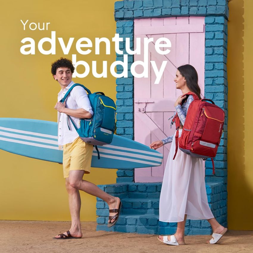 American Tourister Bowie The Outdoor Backpack In Teal - 35 Litre Capacity, 17