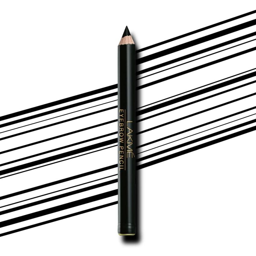 LAKMÉ Eyebrow Pencil, Black, 1.2 g
