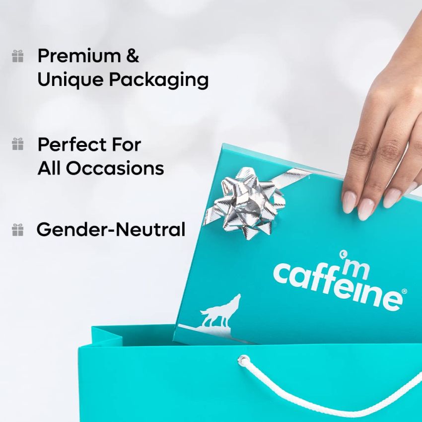 mCaffeine Face Serum Combo Gift Kit | Gift Hamper with Signature Green Tea Face Serums | Thoughtful Gift for Anniversary, Birthday & All Occasions