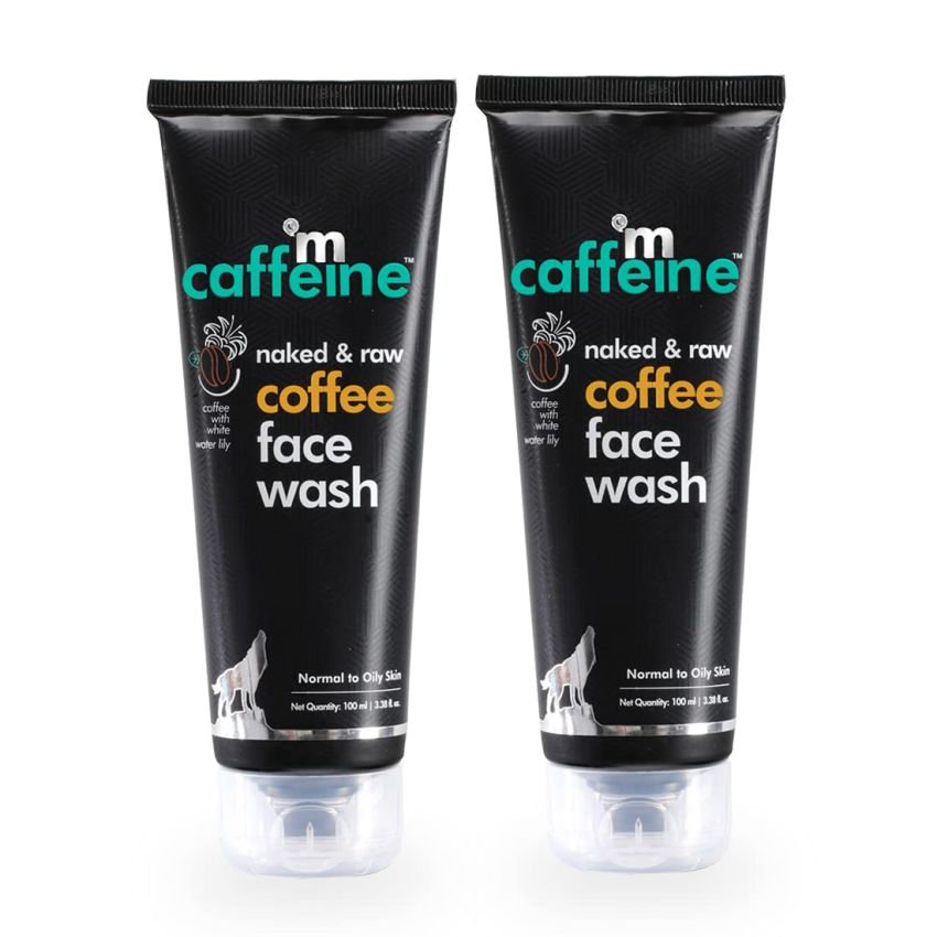 mCaffeine Tan Removal Face Wash Pack of 2-200ml | Face Wash Combo Pack Offer for Oily Skin & Normal Skin | Face Wash for Men & Women | Oil Control & Detan Cleanser Combo
