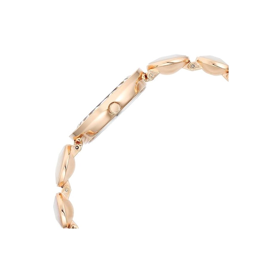 Titan Raga Power Pearls Quartz Analog Mother of Pearl Dial Faceted MOP Strap Watch for Women-95250WM01F/NT95250WM01F