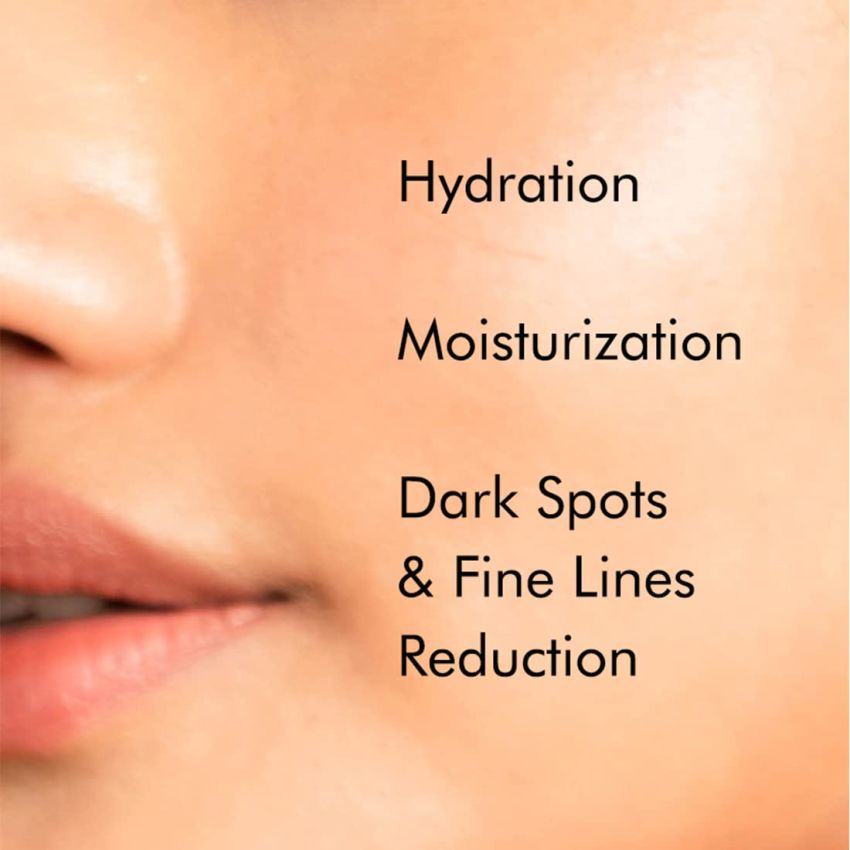 mCaffeine Night Cream Gel for Reducing Fine Lines & Wrinkles | For Women & Men with Green Tea, Vitamin C & Hyaluronic Acid | All Skin Types | Gel Based - 50ml