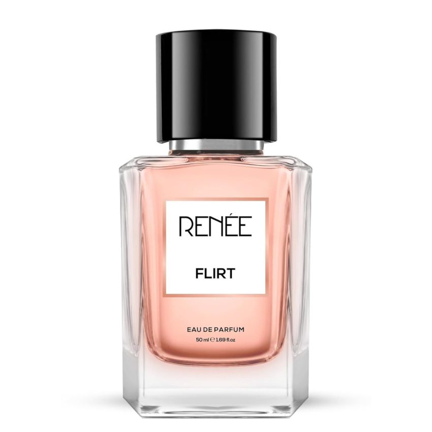 RENEE Flirt Eau De Parfum 50ml - Premium Long-lasting Fragrance With Notes of Mandarin, Rose, Vanilla - Versatile Scent for All Occasions - Perfect Gifting Option