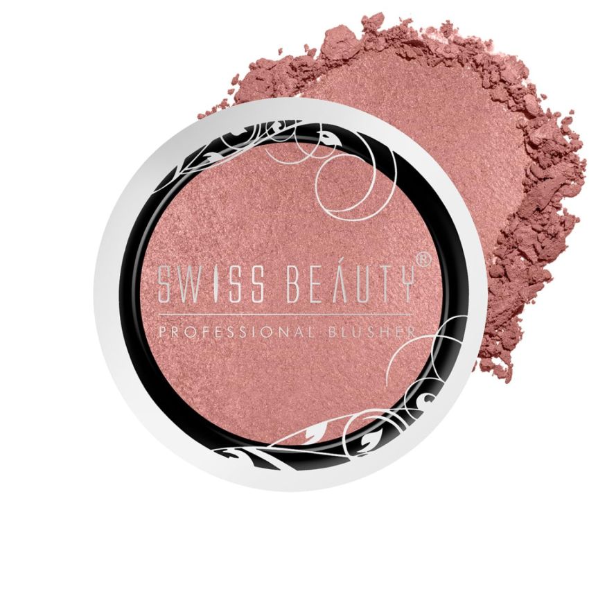 Swiss Beauty Professional Blusher With Highly Blendable Shades | Pigmented Blusher For A Natural Flush | Shade-11, 6Gm|
