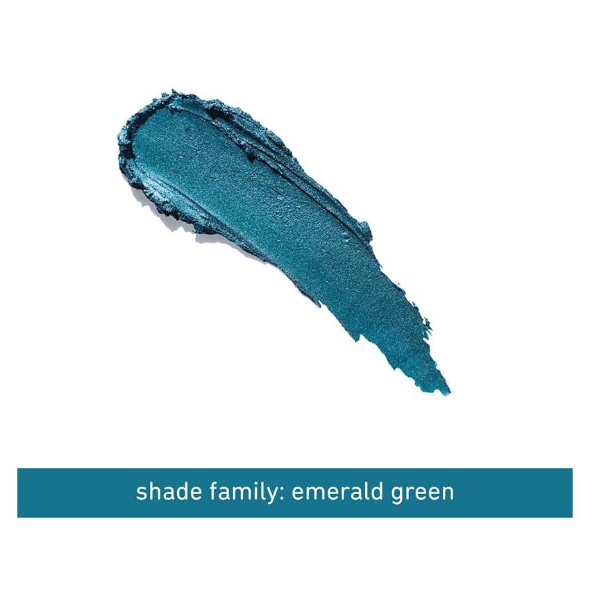 Plum NaturStudio on-the-go Eyeshadow Stick | Waterproof & Crease-proof | Highly Pigmented | With Smudger | Metallic Finish | 124 Forest Fling