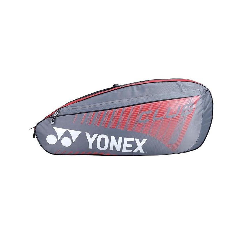YONEX Champion Bag | Four Zipper Compartment for Storage of 9 Rackets and Shoes | Spacious Thermal Lined Heat Resistant COMPARTMENTS | Badminton | Tennis