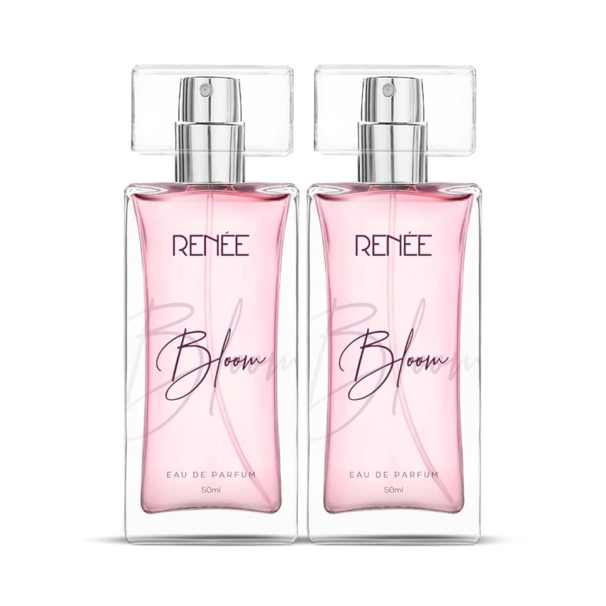 RENEE Eau De Parfum Bloom 50ml, Premium Long Lasting Luxury Fragrance Perfume Pack of 2