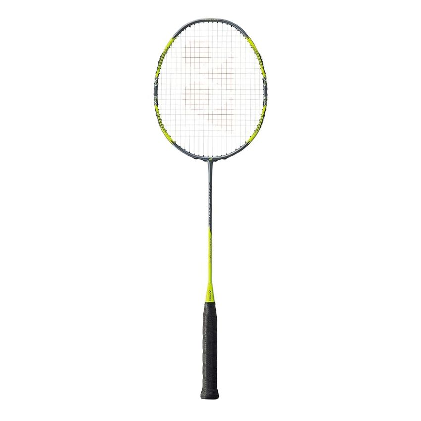 YONEX Arcsaber 7 Play Strung Graphite Badminton Racquet with Full Cover (Grey/Yellow)