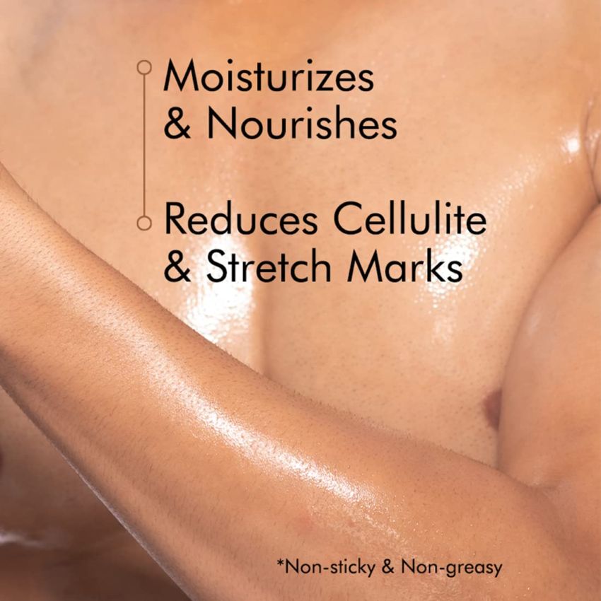 mCaffeine Coffee Body Oil for Dry Skin For Women & Men | Moisturizing Body Oil with Relaxing Aroma for a Soft, Smooth & Glowing Skin (100ml)