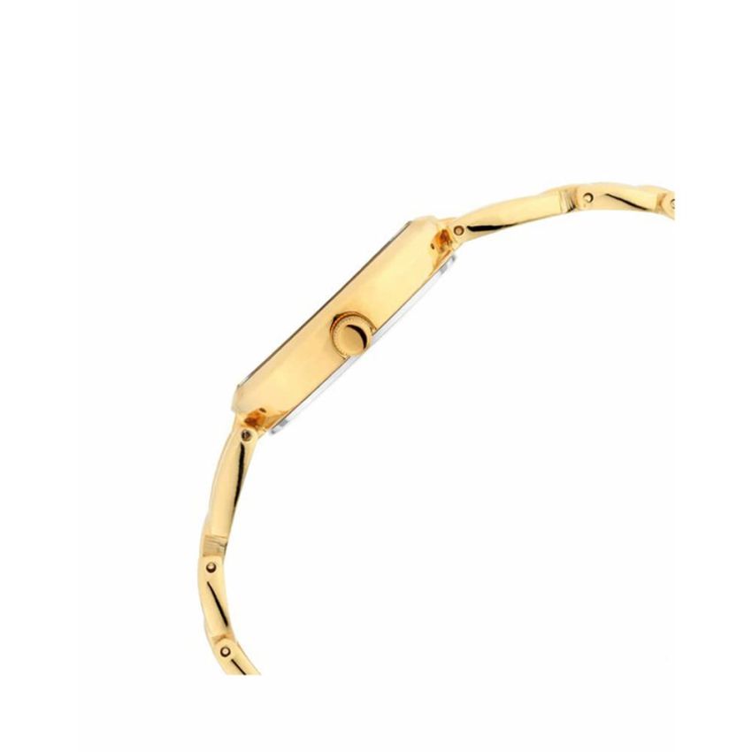 Titan Raga Viva Golden Dial Analog with Date Metal Strap Watch for Women-NS2642YM01