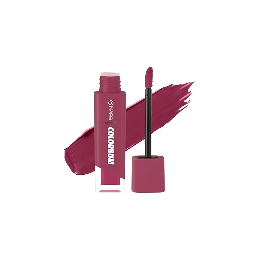 MARS Colorbum Liquid Matte Lipstick for Women | Smudge Free | Water Proof & Long-Lasting 5.5ml (18-Grapy Goa)
