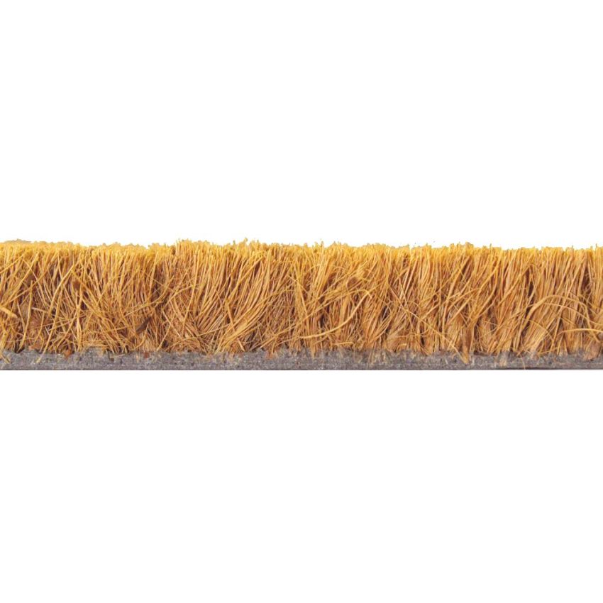 Onlymat Brown Red Green Natural Coir Doormat 75 cm x 45 cm x 1.5 cm for Main Door