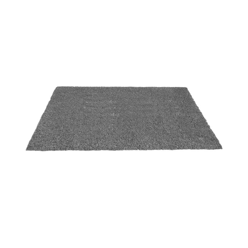 Onlymat Solid Mat (Grey, PVC, Coir, 40cm X 60cm)