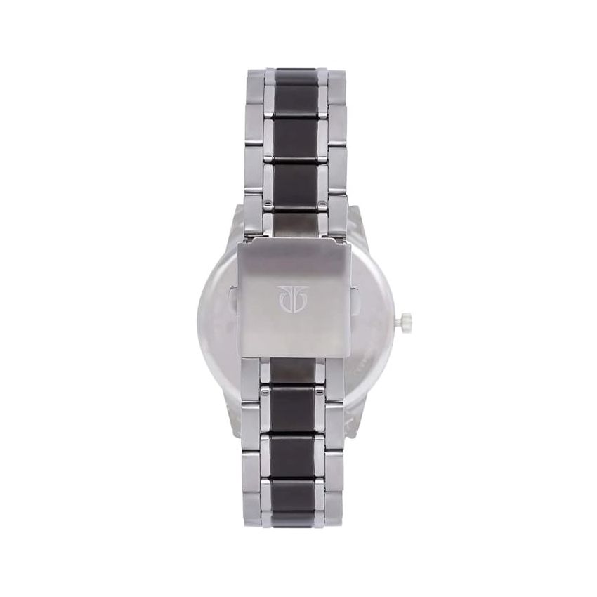 Titan Men's Timeless Style Watch: Refined Anthra Dial and Metal Strap-NS1806KM01/NT1806KM01