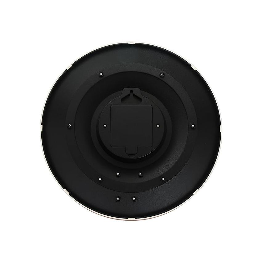 Titan Taper Series Analog Wall Clock - Gun Metal -W0087Pa01