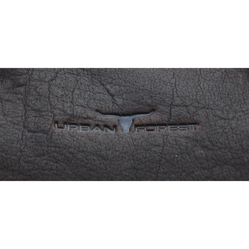 URBAN FOREST Harold Leather 7 Ltrs Dark Brown laptop Bag