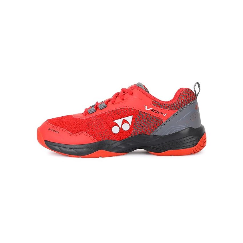 YONEX V100-i Badminton Shoes | Made in India | Ideal for Badminton,Squash,Table Tennis,Volleyball | Non-Marking Sole | TRU Cushion | Ergo Shape | Hexagrip |