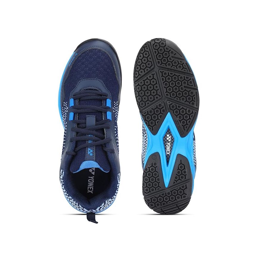 YONEX V100-i Badminton Shoes | Made in India | Ideal for Badminton,Squash,Table Tennis,Volleyball | Non-Marking Sole | TRU Cushion | Ergo Shape | Hexagrip |