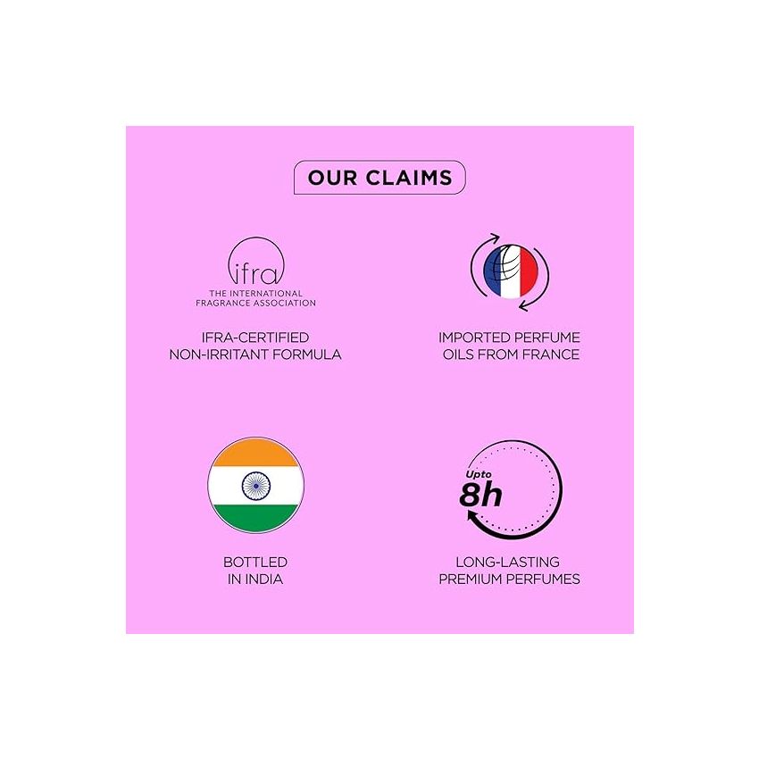 Bella Vita Luxury Hot Mess Woman Eau De Parfum Perfume with Mandarin, Passionfruit, Musk|Premium, Long Lasting Fruity & Musky Fragrance for Women 100ML