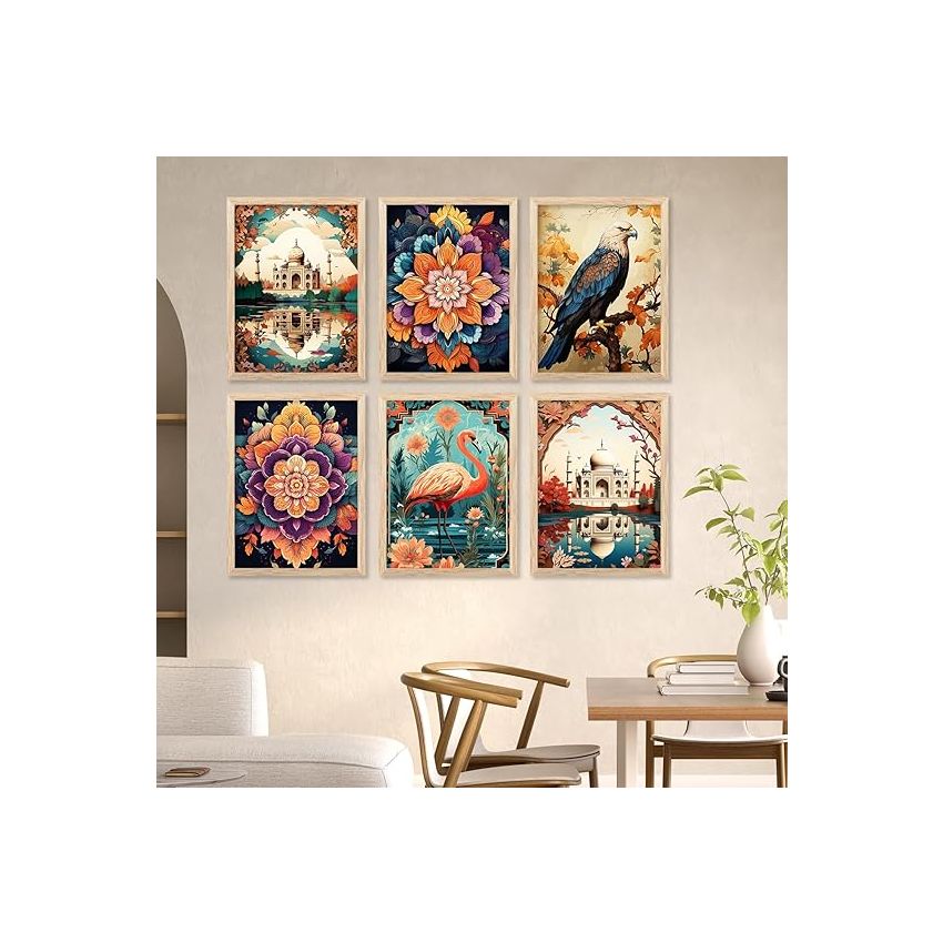 kotart traditional wall art for wall hanging frames - Modern Art Digital Painting for Bedroom living room office Wall Decoration (10x13, I)