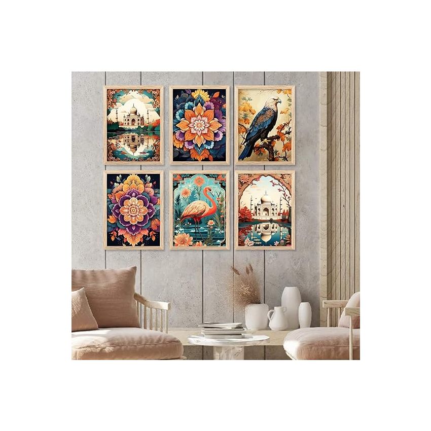 kotart traditional wall art for wall hanging frames - Modern Art Digital Painting for Bedroom living room office Wall Decoration (10x13, I)