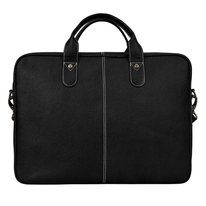 URBAN FOREST Jack Leather Laptop/Messenger Bag for Men