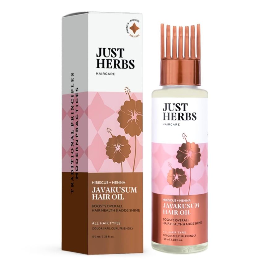 Just Herbs Javakusum Hair Oil, 100ml