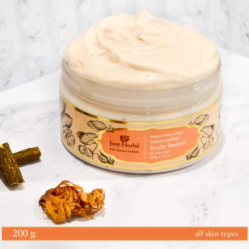 Just Herbs Kerala Coconut & Wheatgerm Deep Moisturizing Body Butter