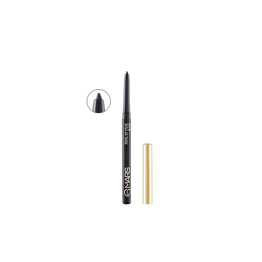 MARS Kohl of Fame Up to 12 Hours Stay Kajal | Smudgeproof & Waterproof | Long Lasting (0.35g)