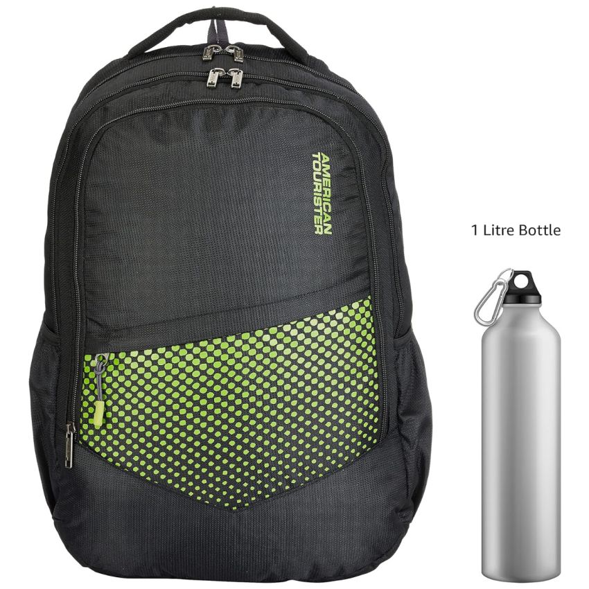 American Tourister Mist 29 Ltrs Large Size Casual Backpack- Black