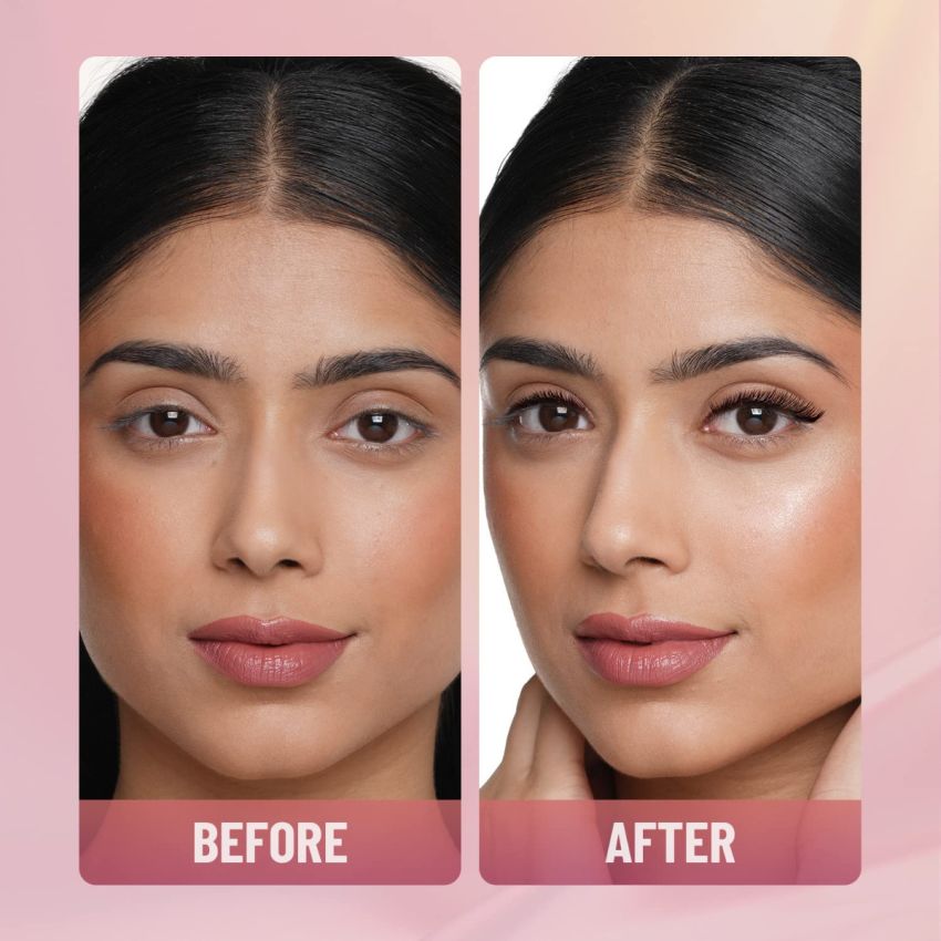 Swiss Beauty Bold Eye Super Lash Waterproof Mascara For Thicker Lashes |Smudge Proof Mascara For Eye Makeup| Black, 7.5Ml |