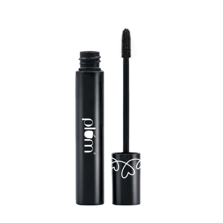 Plum Lash Drama 1-4-All Mascara | Length + Curl + Volume + Definition | 100% Vegan & Cruelty Free | 01 Black