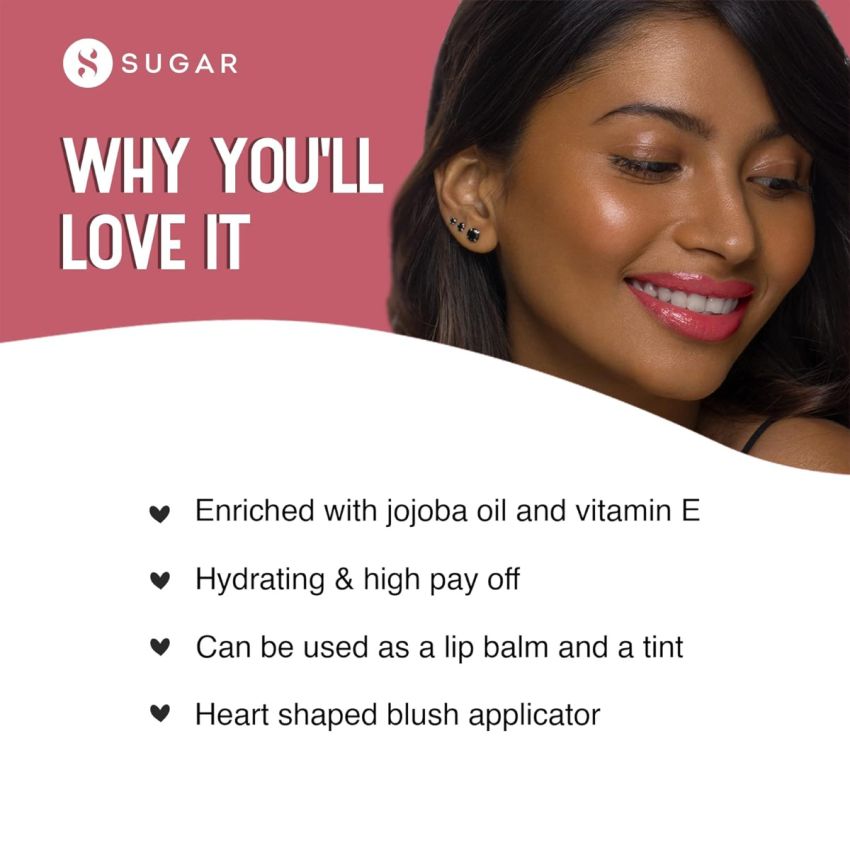 SUGAR Cosmetics - Time To Shine - Lip Gloss - 02 Velma Pinkley (Pink Nude) - 4.5 gms - High Shine Lip Gloss with Jojoba Oil