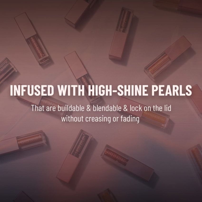 Swiss Beauty Metallic Liquid Eyeshadow | Highly Pigmented Eyeshadow With Radiant Shimmer Finish | Non-Transfer, Insta Dry, Long Wearing Eyeshadow|Shade-03, 3 Ml |