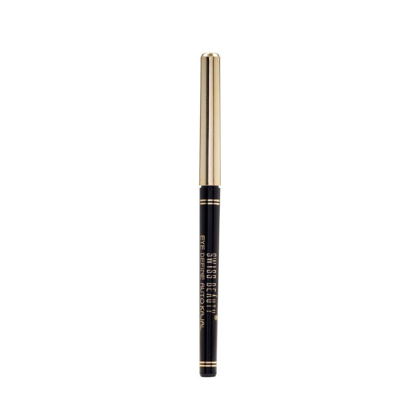 SWISS BEAUTY Eye Define Auto Kajal Pencil Longwear & Smudgeproof, Eye Makeup, Matte Finish - Sb-E3 Black, 0.35G Long Stay, Waterproof, Eye Kajal Pencil, Makeup Kajal Pencil, Longlasting, Light Weight